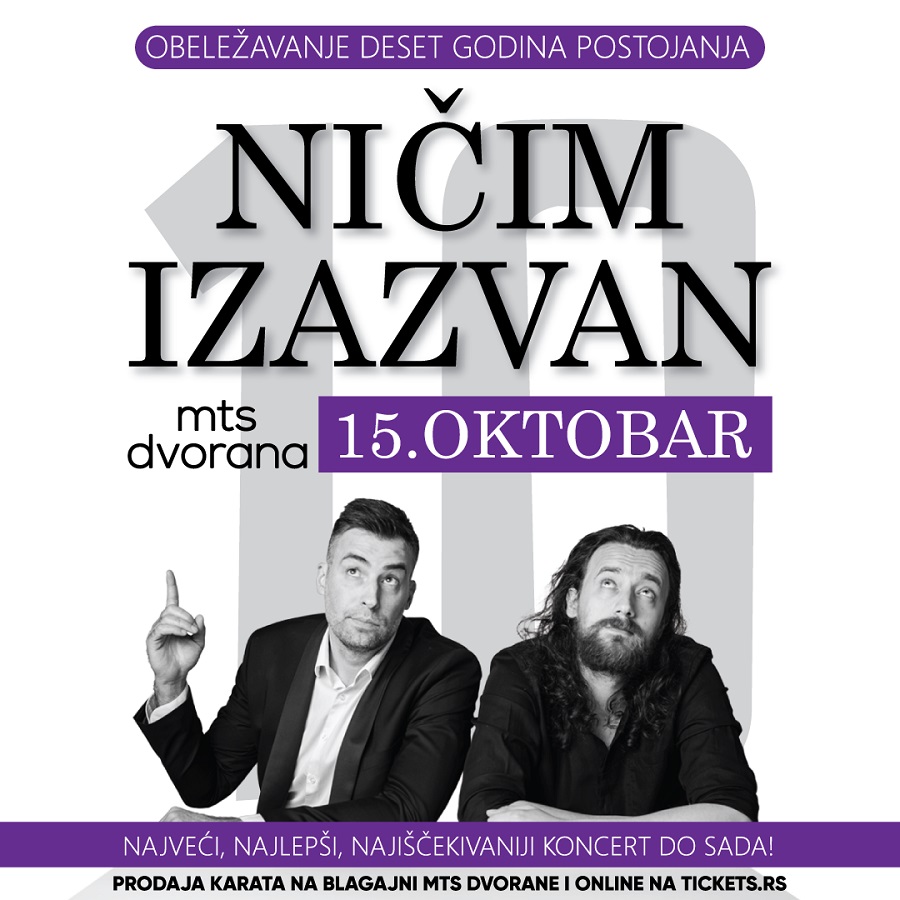 Veliki Beogradski Koncert Grupe Ničim Izazvan U Znaku Proslave 10 ...